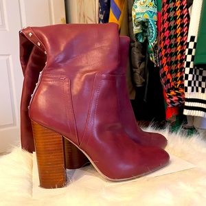 Knee High Heeled Boot